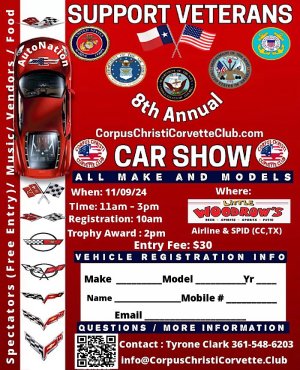 Support Our Veterans Car Show