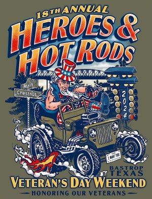 Heroes and Hot Rods Veterans Weekend Car Show