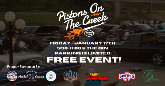 Pistons On The Creek | Belton, Texas