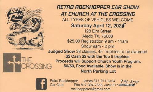 RETRO ROCKHOPPER CAR SHOW